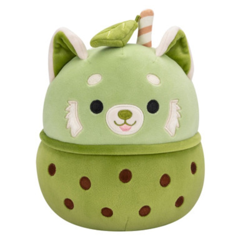 Squishmallows 7.5 inch – Eitan the Matcha Boba Red Panda