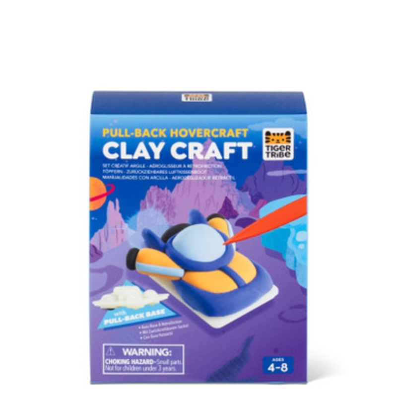 Tiger Tribe – Clay Craft – Pull-Back Hovercraft
