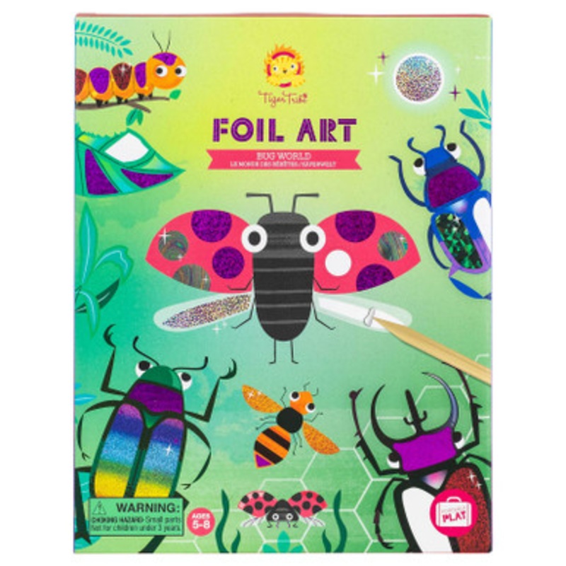 Tiger Tribe Foil Art – Bug World
