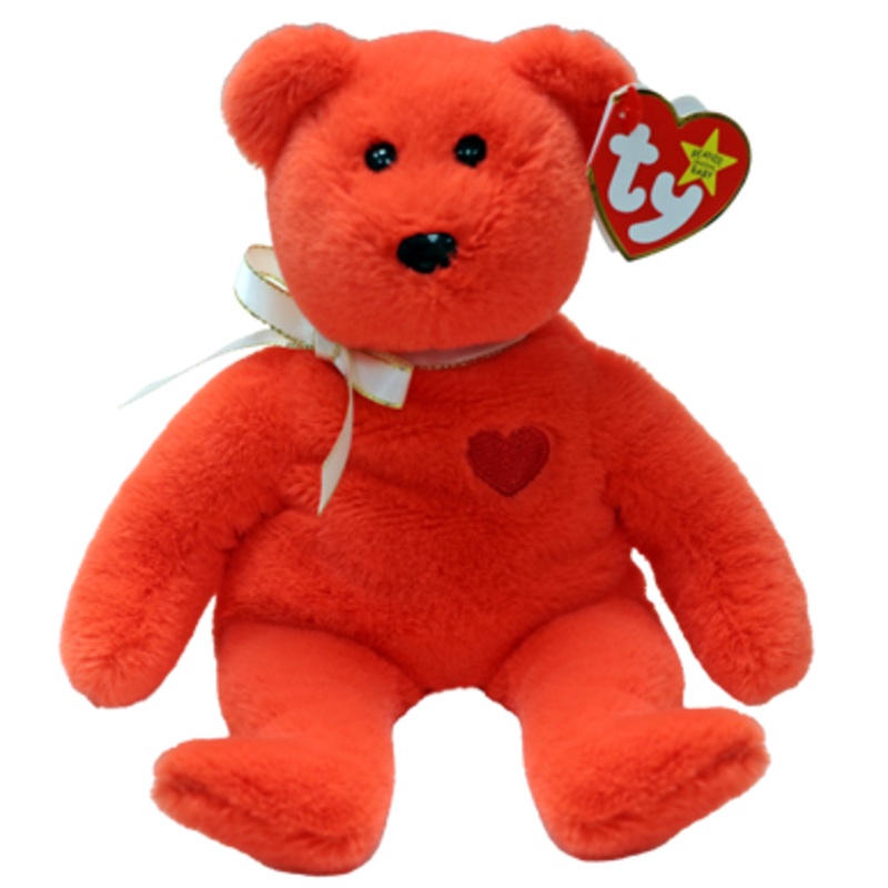 TY Original Beanie Babies – Valentino II the Bear