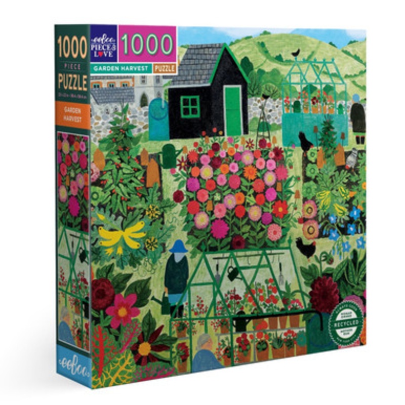 eeBoo 1000pc – Garden Harvest