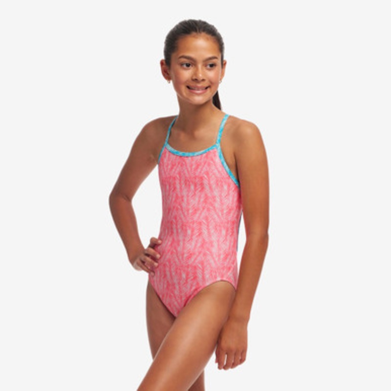 Funkita – Single Strap One Piece Swimmers – Sweet Releaf