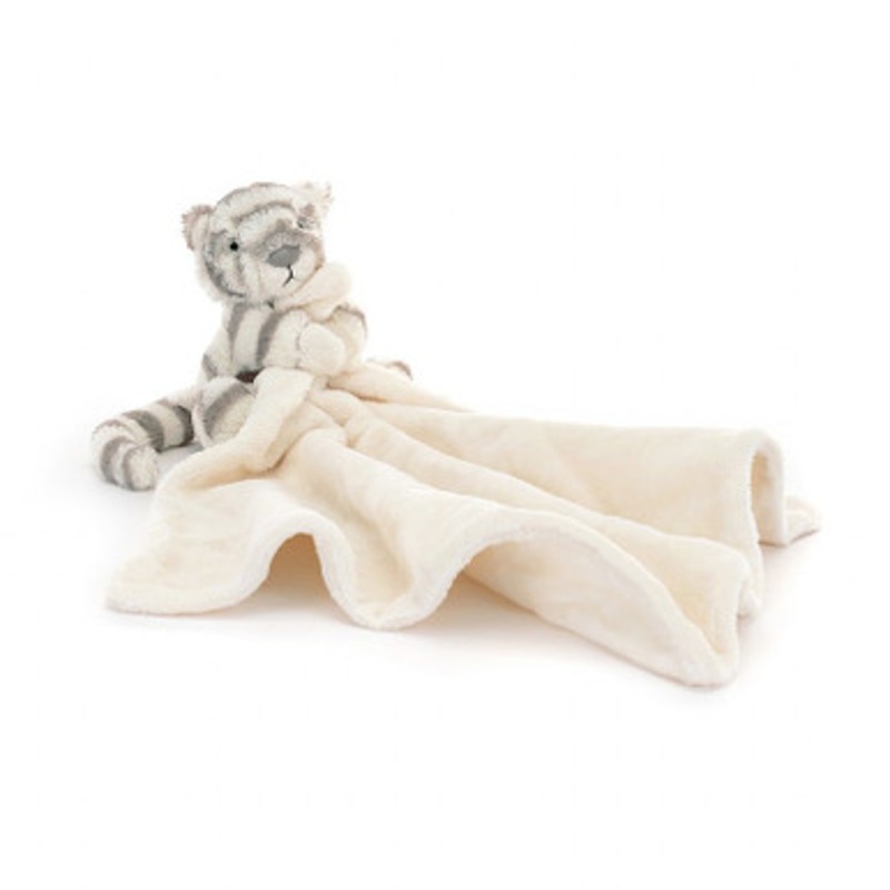 Jellycat – Bashful Snow Tiger Soother