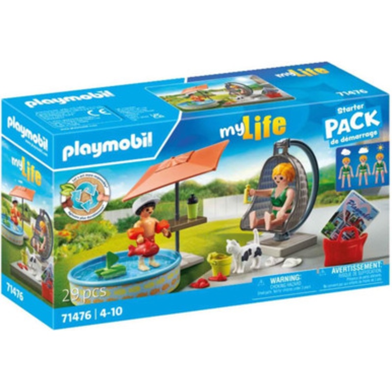 Playmobil – My Life – Splashing fun at home 71476  **Damaged packaging**