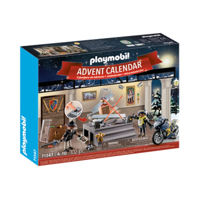 Playmobil Police – Advent Calendar- Police Museum Theft