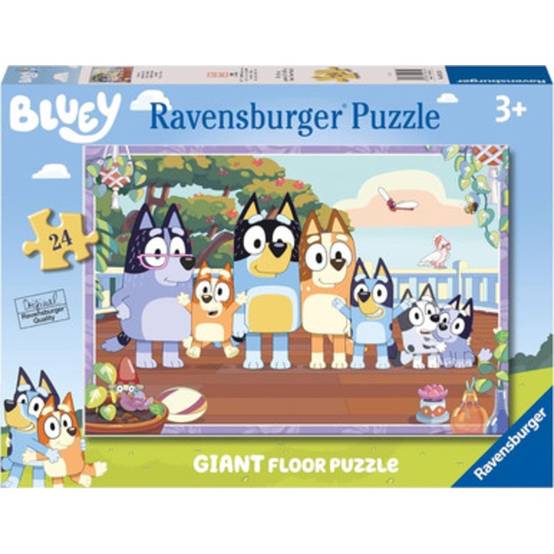 Ravensburger 24pc – Bluey Giant Floor Puzzle
