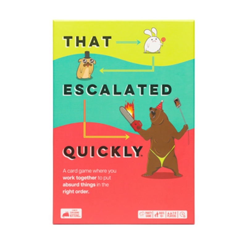 That Escalated Quickly by Exploding Kittens