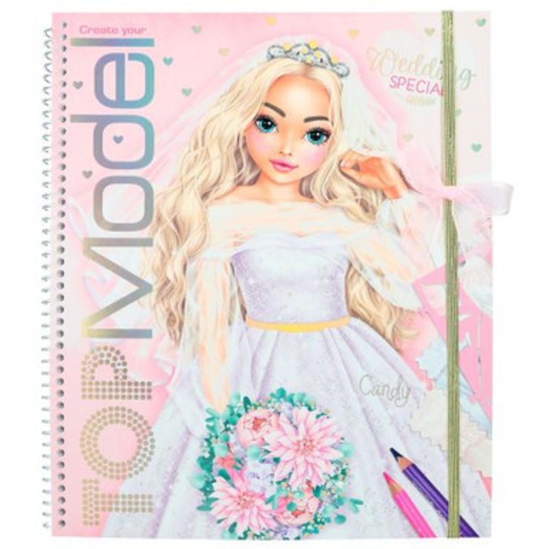 Top Model –  Wedding Colouring Book