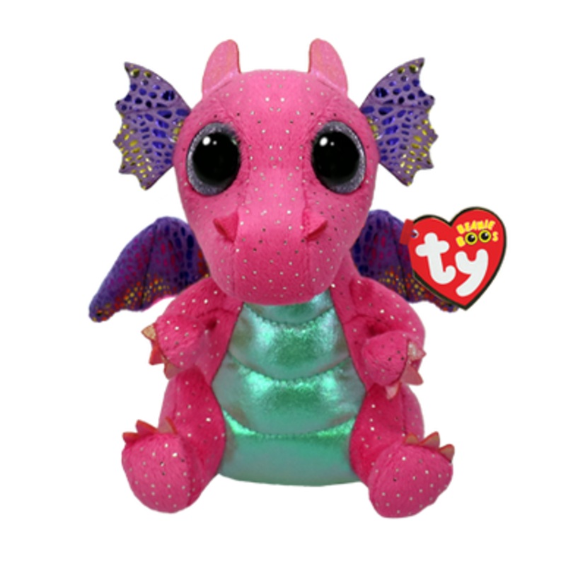 TY Beanie Boos Regular – Spitfire the Pink Dragon