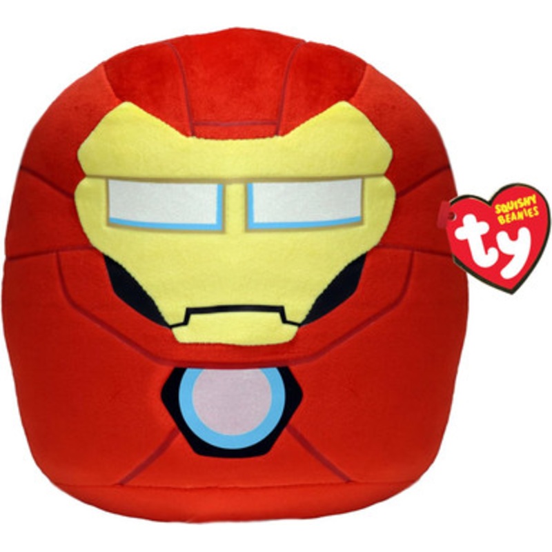 TY Marvel Squishy Beanies – Iron Man Small 25cm