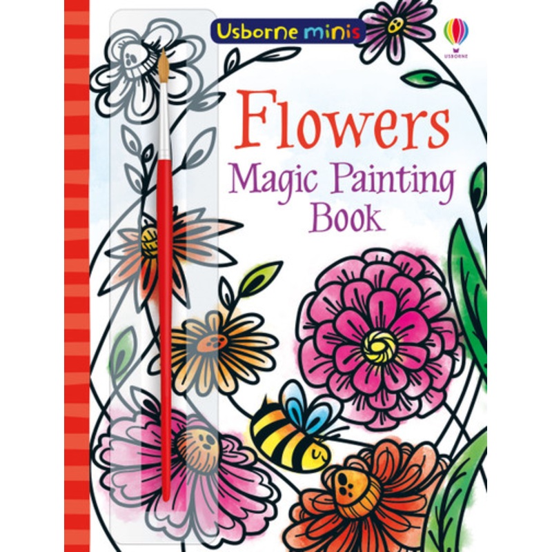 Usborne – Mini Books: Flowers Magic Painting Book