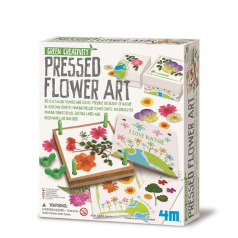 4M – Green Creativity – Pressed Flower Art *Box damaged*