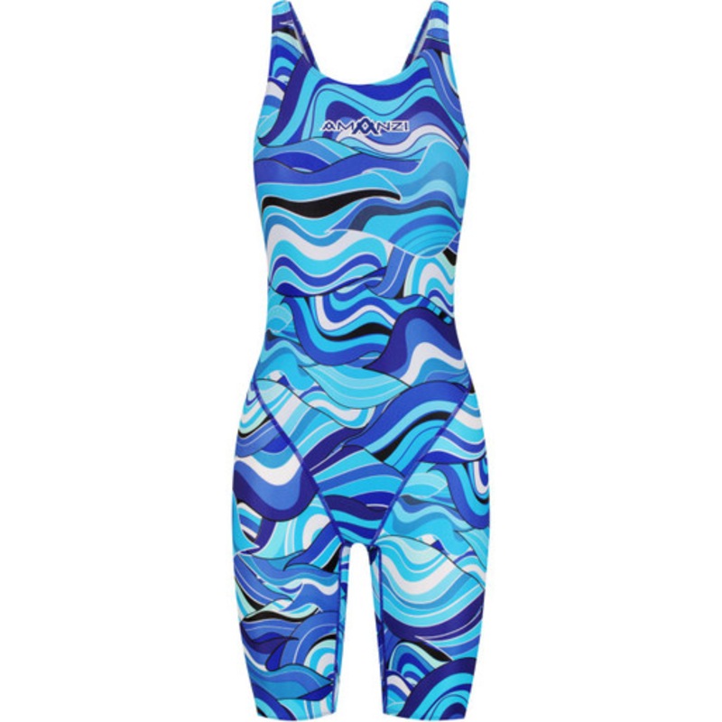 Amanzi – Active Kneelength One Piece Swimmers – Seafire
