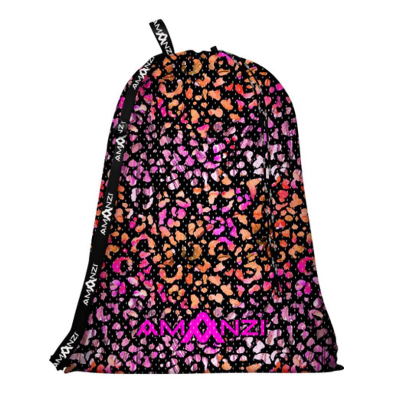 Amanzi – Leopard Luxe Mesh Gear Bag