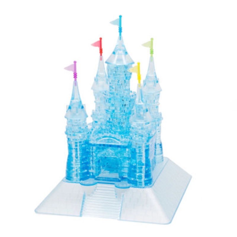 Crystal Puzzle 3D – Blue Grand Castle