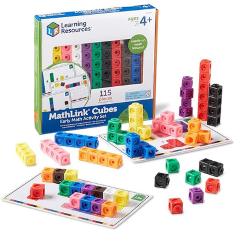 Learning Resources – MathLink Cubes Early Math Activity Set