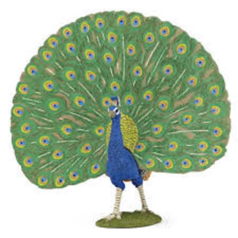 Papo –  Peacock Figurine