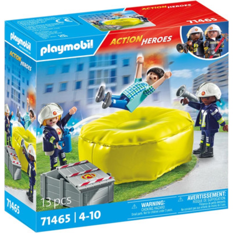 Playmobil – Action Heroes – Firefighter with Air Pillow 71465