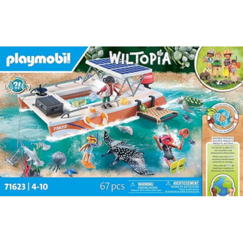Playmobil Wiltopia –  Great Barrier Reef Examination 71623