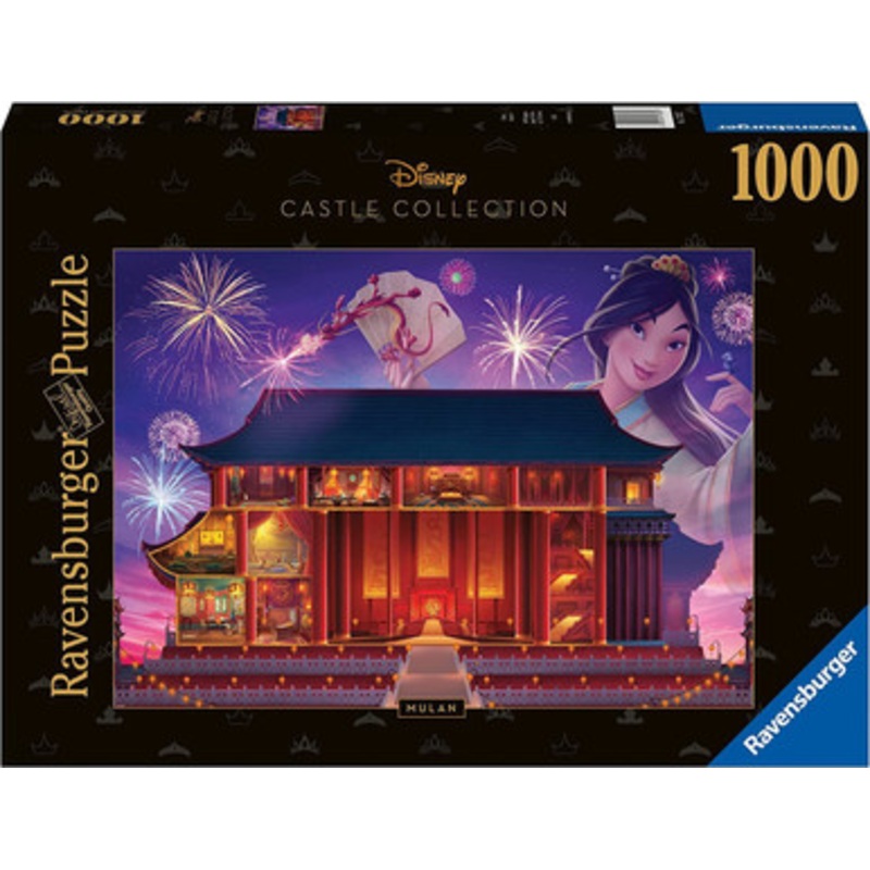 Ravensburger 1000pc – Disney Castles – Mulan Puzzle