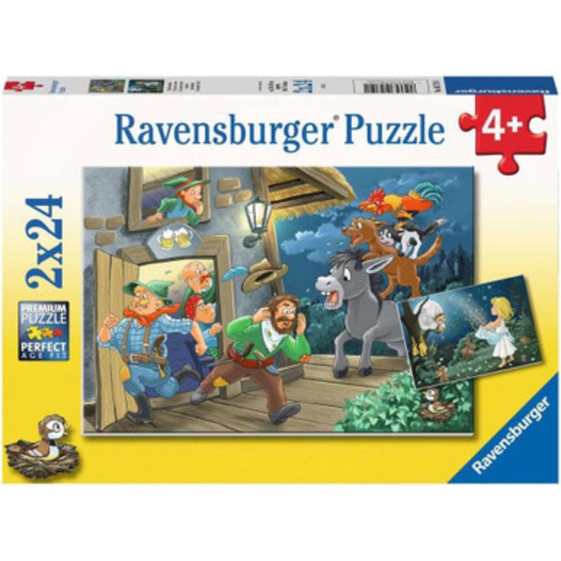 Ravensburger 2x24pc – Fairytale Hour Puzzle