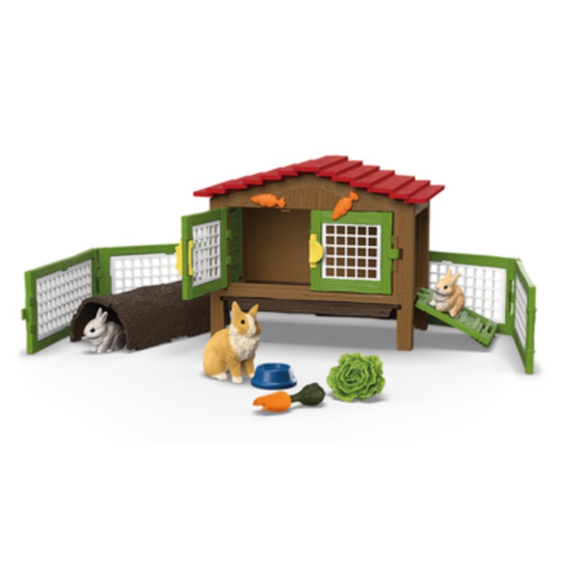 Schleich Farm World – Rabbit Hutch 2025 Release 42728