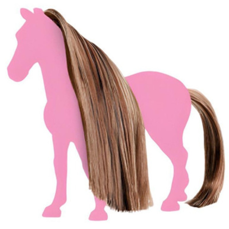 Schleich Horse Club – Sofia’s Beauties: Hair Beauty Horses Brown-Gold 42653