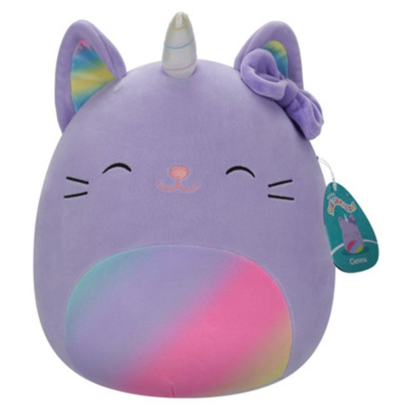 Squishmallows 12 inch – Cienna the Purple Rainbow Caticorn