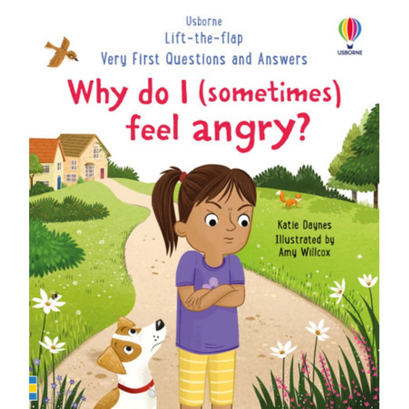 Usborne- Lift-The-Flap Very First Questions And Answers: Why do I (sometimes) feel angry?