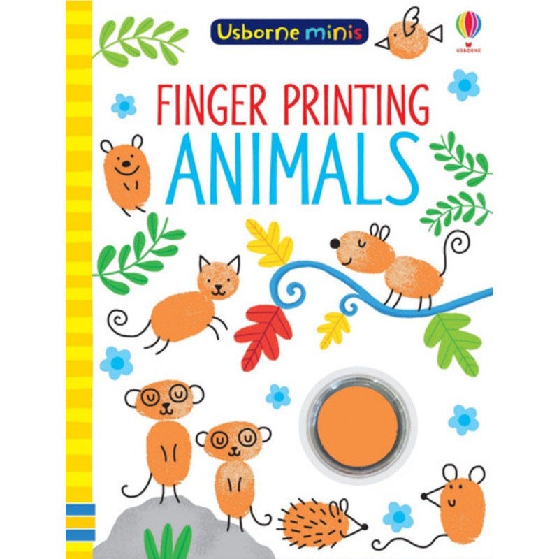 Usborne – Mini Books: Finger Printing Animals
