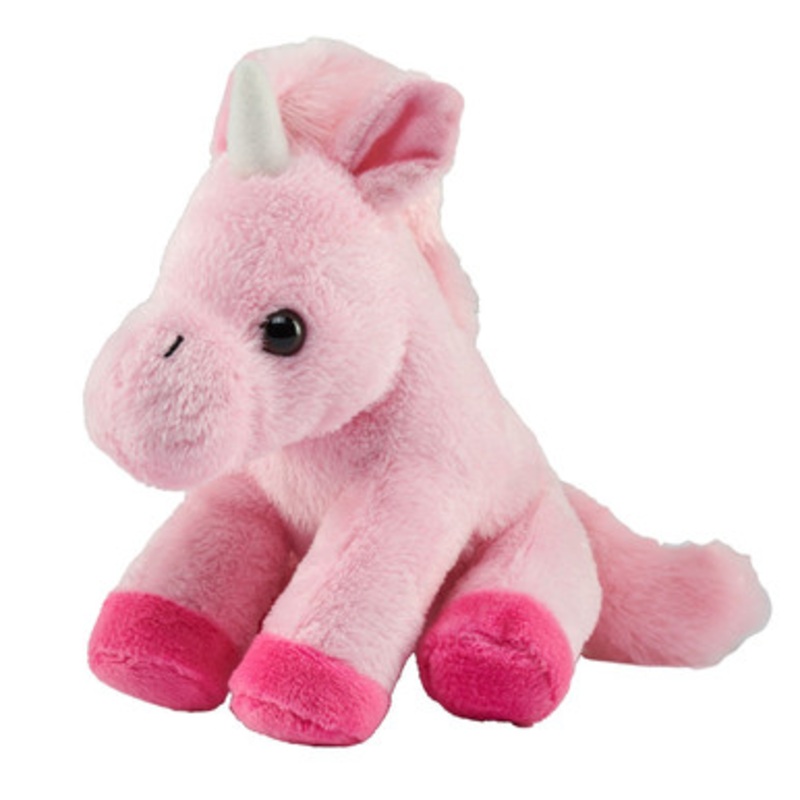 Wild Republic -Pocketkins Eco Unicorn Pink 13cm