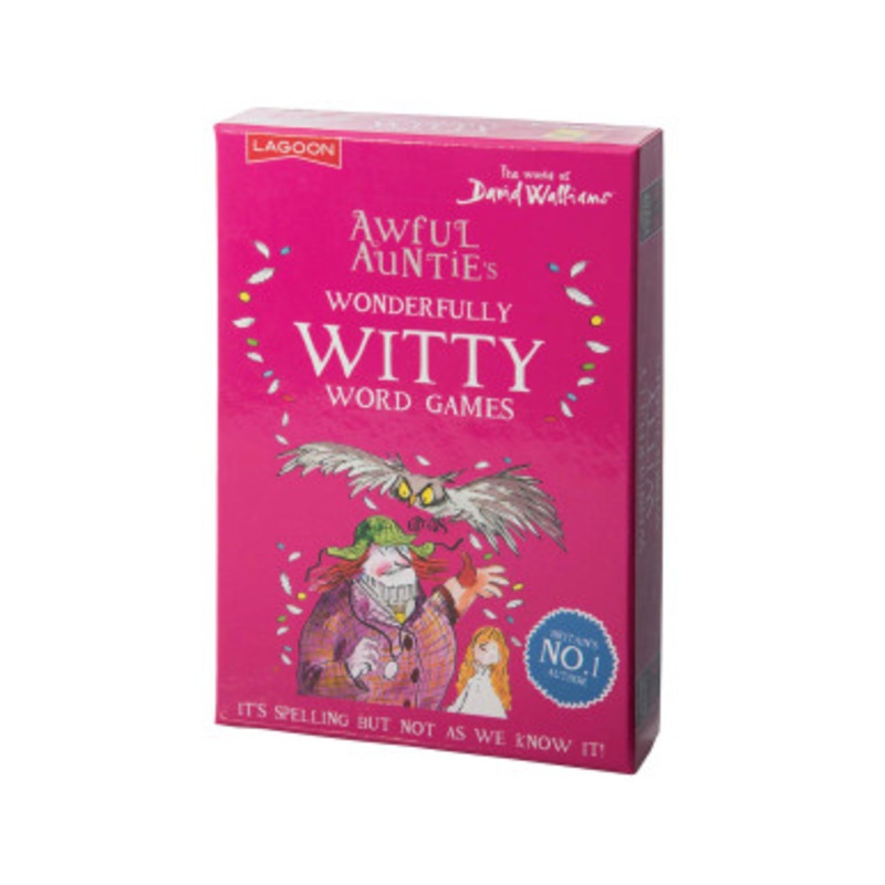 Awful Auntie’s Wonderfully Witty WORD GAMES (by David Walliams)
