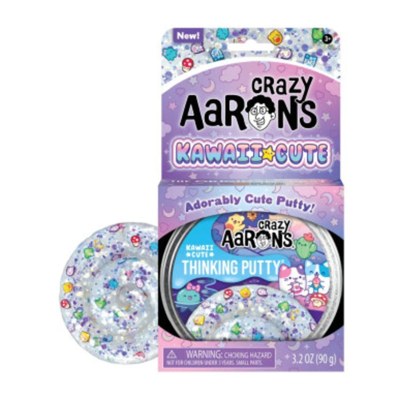 Crazy Aaron’s Thinking Putty – Kawaii Cute 4 Tin