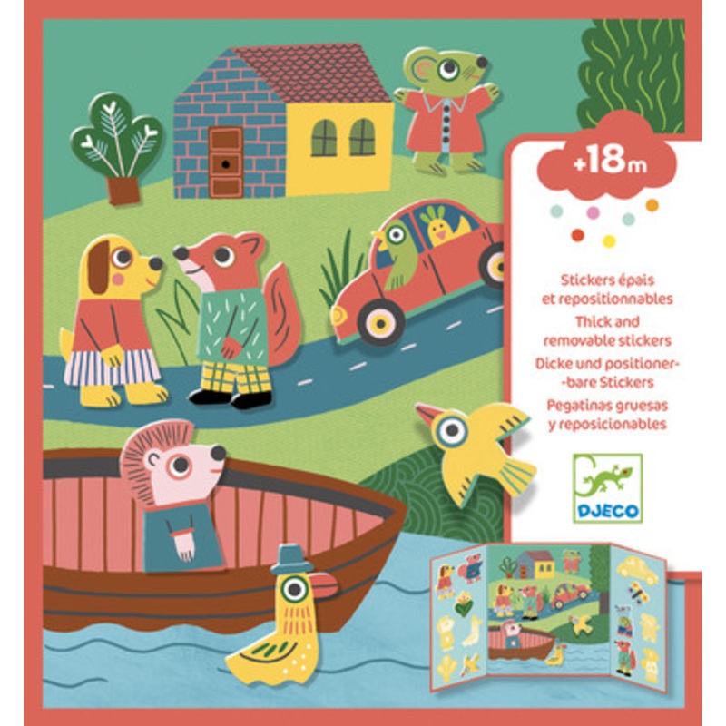 Djeco – Animal Stickers