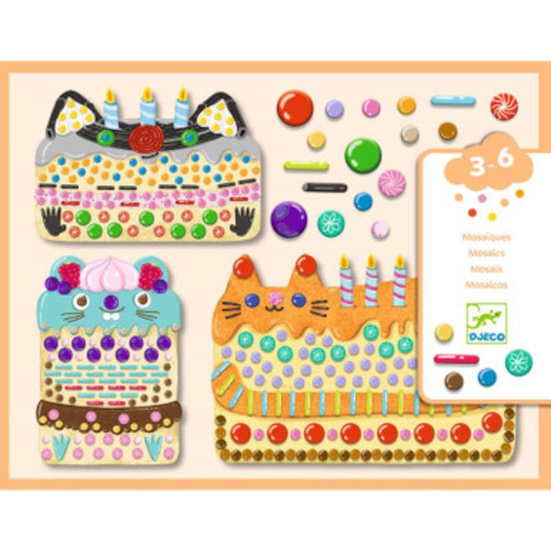 Djeco – Cakes & Sweets Mosaics