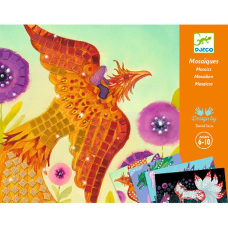 Djeco – Mythical Creatures Collage Mosaic Set