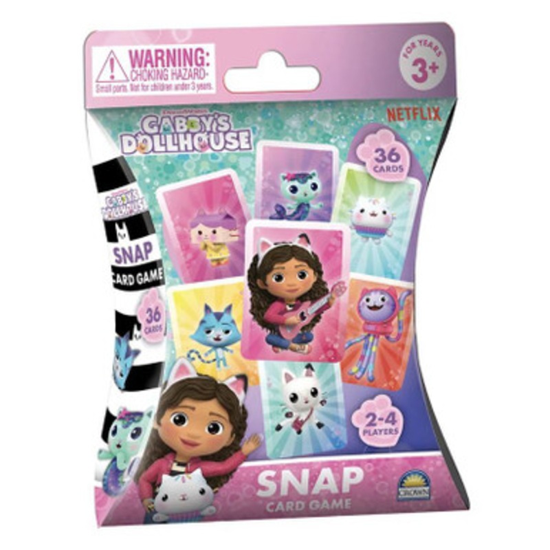 Gabbys Dollhouse Snap Card Game