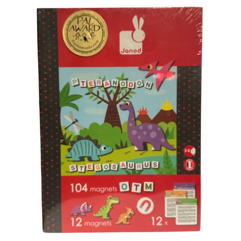 Janod – Dinosaur Magnetibook