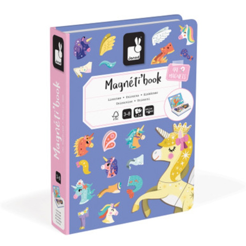 Janod – Unicorn Magnetibook