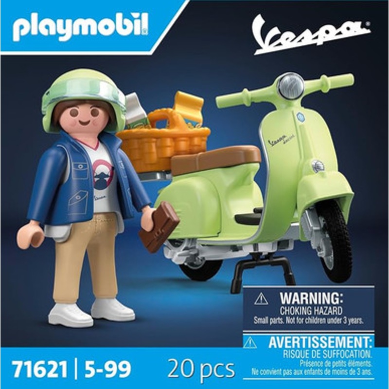 Playmobil -1969 Vespa 150 Sprint Veloce Light Green | 71621