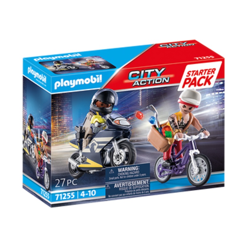 Playmobil City Action – Starter Pack – Police Special Forces and Thief 71255
