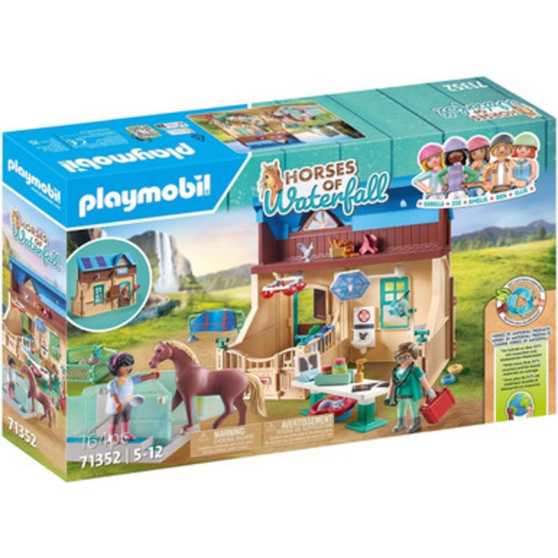 Playmobil – Horses of Waterfall – Riding Therapy and Veterinary Practice 71352