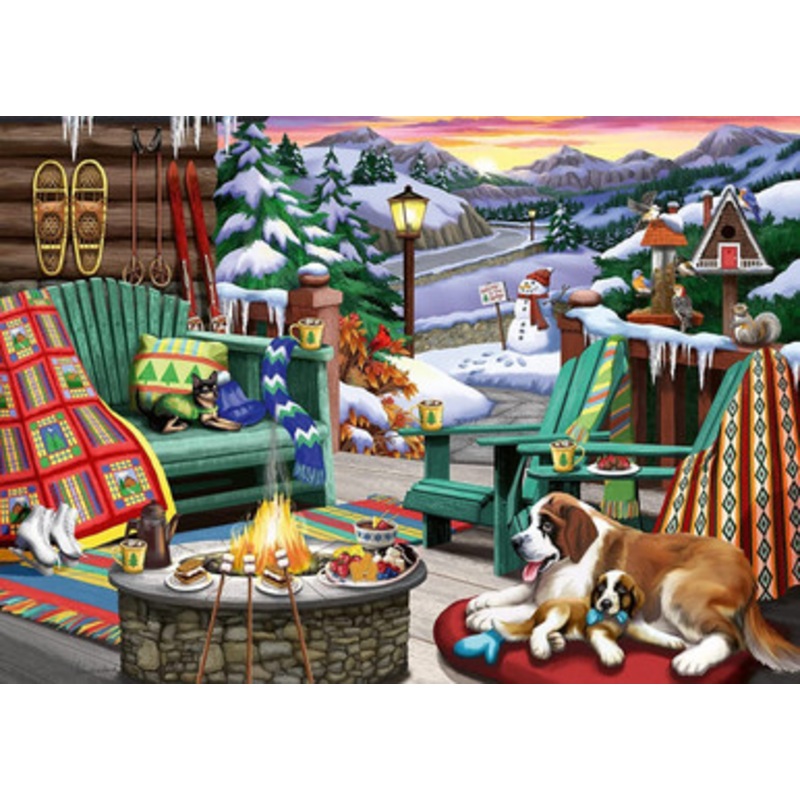 Ravensburger 1000pc – Apres All Day Puzzle **Minor Box Damage**