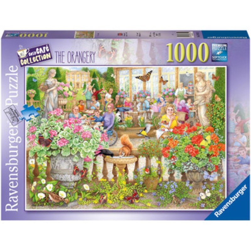 Ravensburger 1000pc – Cozy Cafe No.2 Secret Garden Puzzle