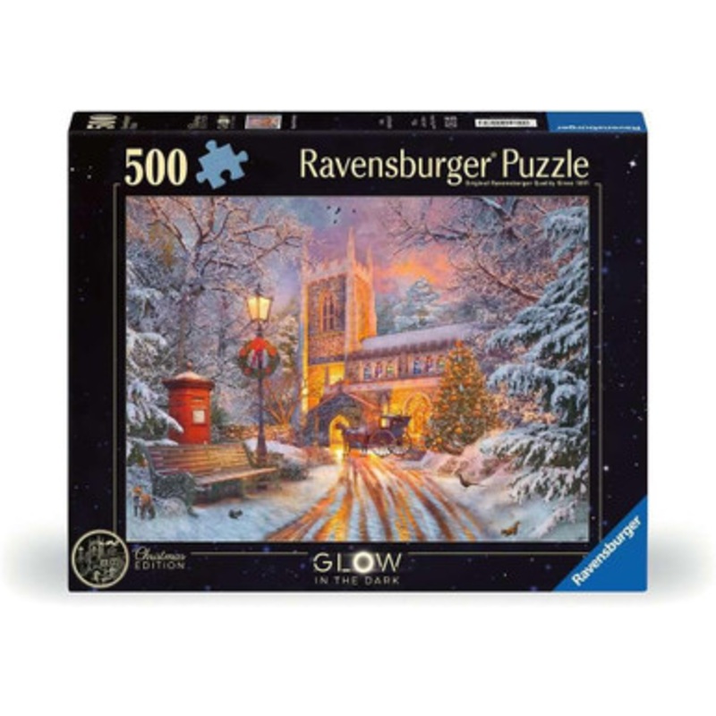Ravensburger 500pc – The Magical Christmas Puzzle (GLOW)