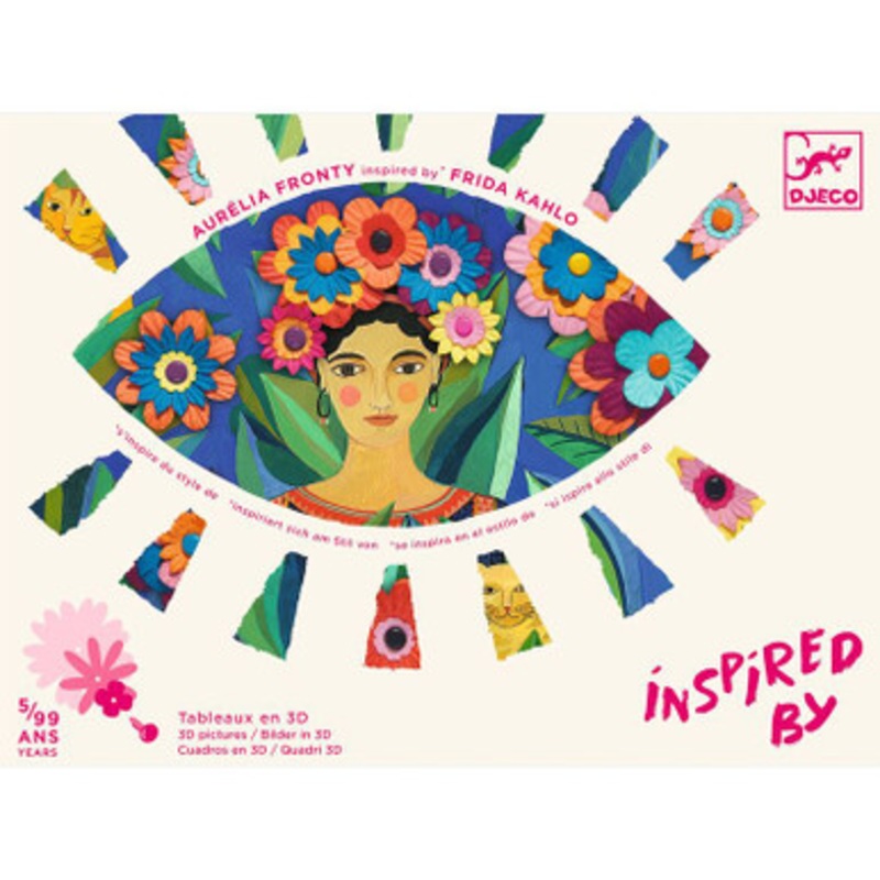 Djeco – Inspired By Frida Kahlo Coyoacan  – 3D Pictures