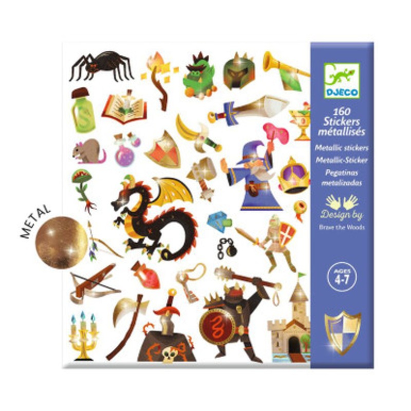 Djeco – Medieval Fantasy Stickers