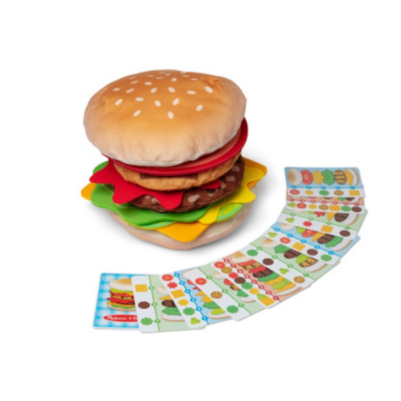 Melissa & Doug – Burger Stacking Games