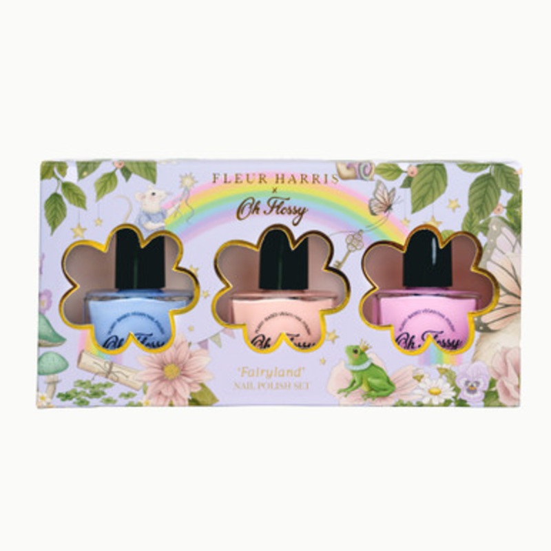 Oh Flossy x Fleur Harris – Fairyland Collection Nail Polish Set