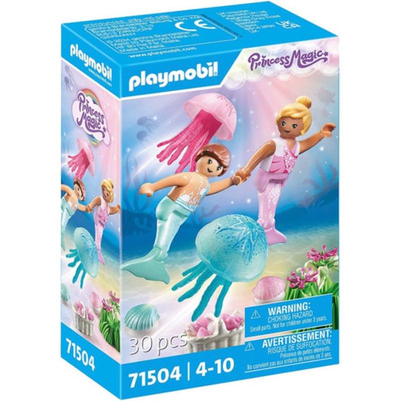 Playmobil – Princess Magic – Mermaid Kids with Jellyfish 71504